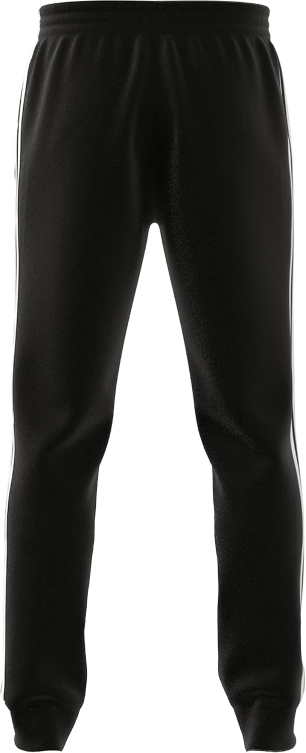 adidas Men's Essentials Fleece Tapered Cuff 3-Stripes Pants : Sports & Outdoors
