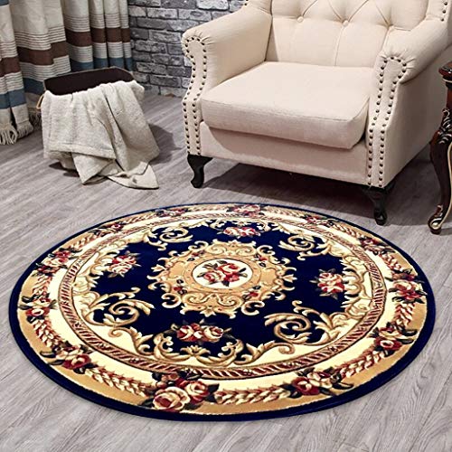 Tapis de chevet rond MU pour éliminer le froid au réveil