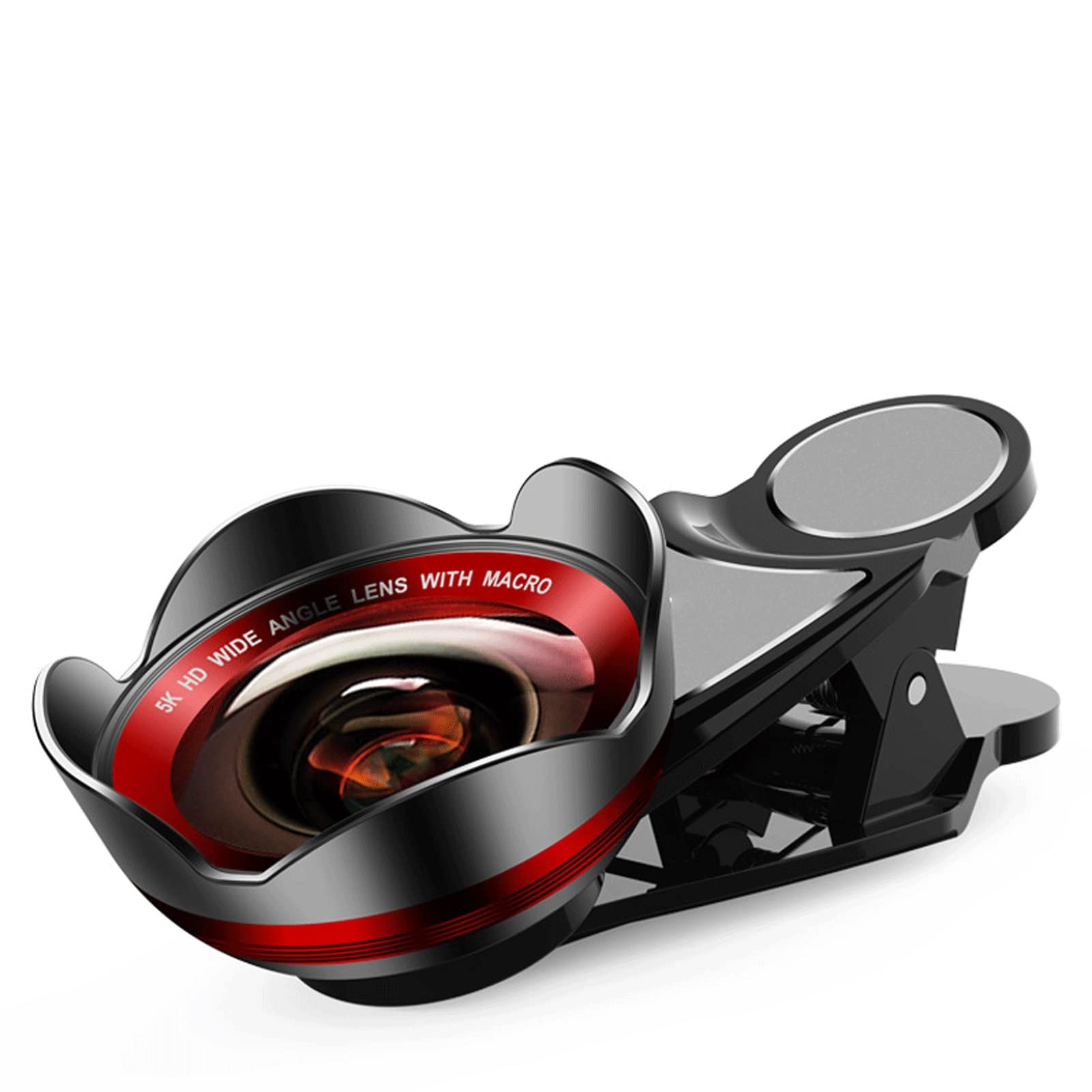 Godefa Phone Camera Lens Kit,Smartphone Camera Lens Kit -Phone Lens with Fish Eye Lens +Macro Lens + Wide Angle Lens,Compatible with Most Smart Phones (Color : B)