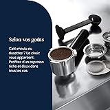 De'Longhi Dedica Style EC685.M, Machine à Expresso avec Buse à Mousse de Lait Professionnelle, Seulement 15 cm de Large, Réservoir de 1 L, Boîtier en Métal, Compatible avec les Dosettes E.S.E, Métal - 8