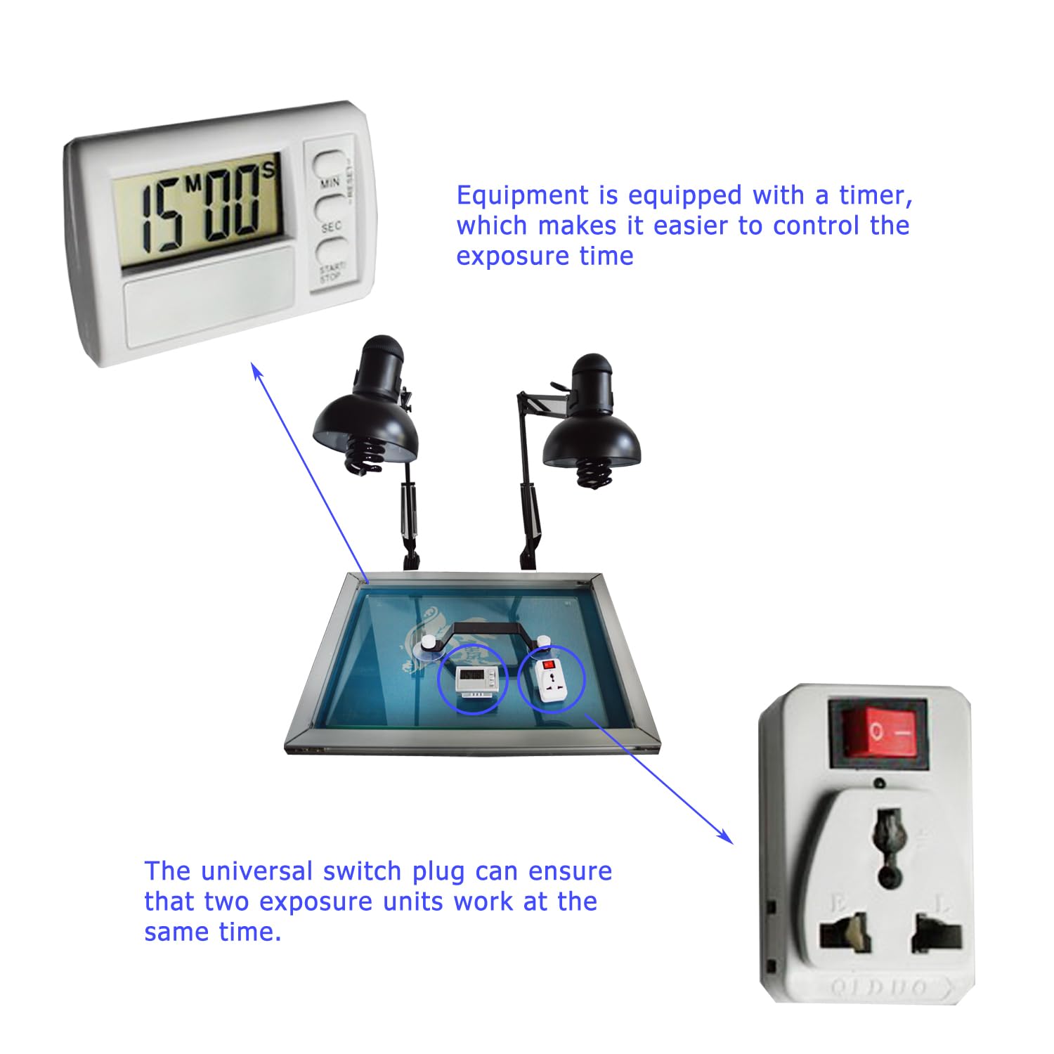 Amazon.com: 20x20 inch UV Exposure Unit Equipment for Silk Screen