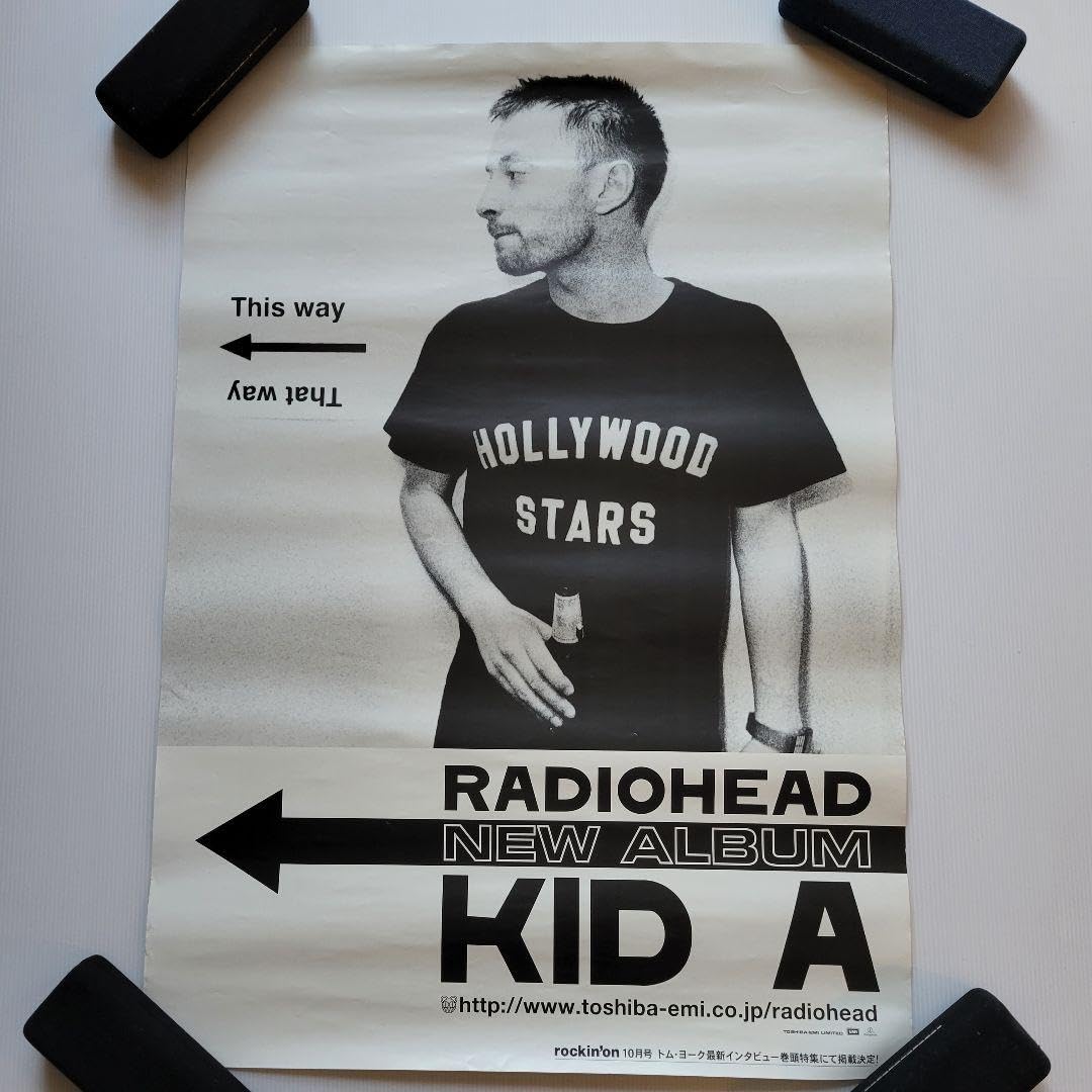 Amazon.co.jp: レディオヘッド トム・ヨーク KID A ポスター B2 : おもちゃ
