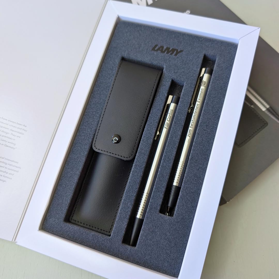 Lamy Geschenkset Kugelschreiber & Bleistift logo matt 205/105 inkl. Laser-Gravur