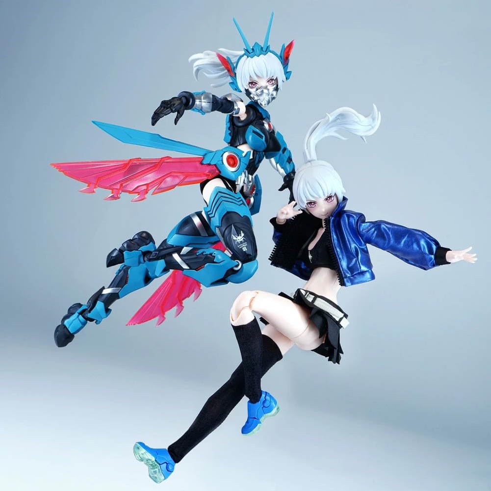 Anime ilustracja cyklon hopper yip fung sim figurki do samodzielnego montażu ultra ruchoma prawdziwa tkanina anime dziewczyna figurka oryginalna sztuka figurka kolekcja 16 cm