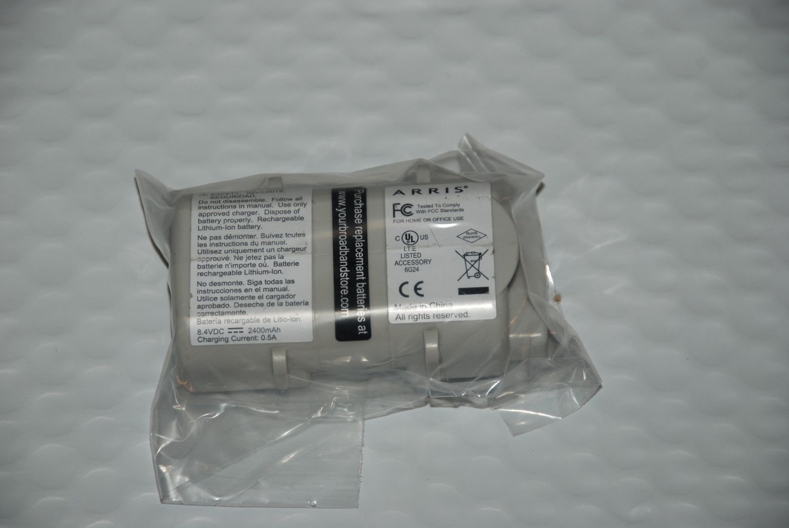 Grey Arris Touchstone Modem Backup Battery 8 Hour TM502 TM602 TM702 TM722 TM802-image-40