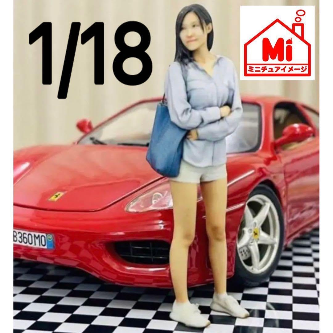 Amazon.co.jp: 1/18☆jessst☆フィギュア☆ミニカーに☆1/64より大 