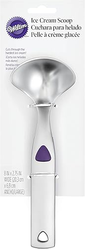 Miniatura 2 de Wilton Cuchara de helado de alta resistencia con agarre antideslizante, suministros de barra de helado, cucharas de helado mejor calificadas para