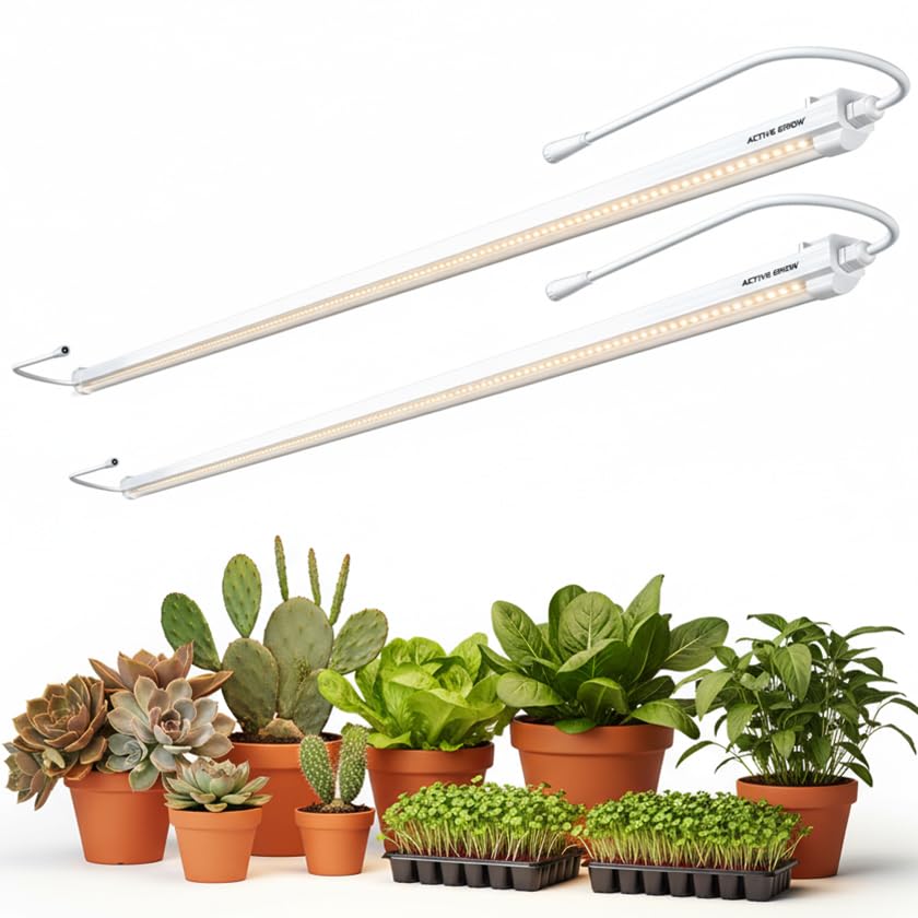 Amazon.com : Active Grow LED Grow Light – 4FT Sun White Full