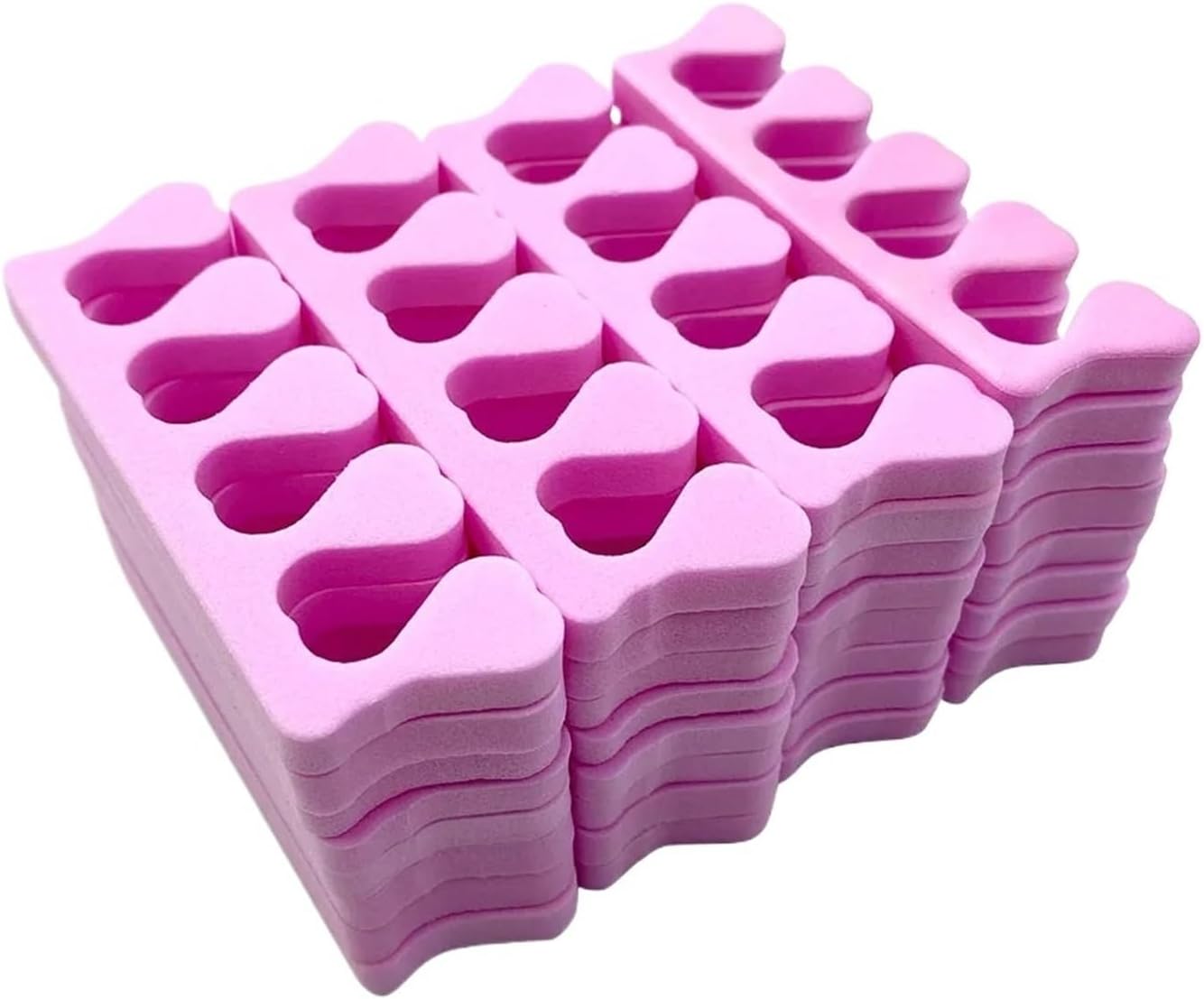 10/20pairs Professional Toe Separator Finger Foot Nail Tools Soft Foam Sponge Manicure Pedicure Nail Polish Anti Touch(20pairs)