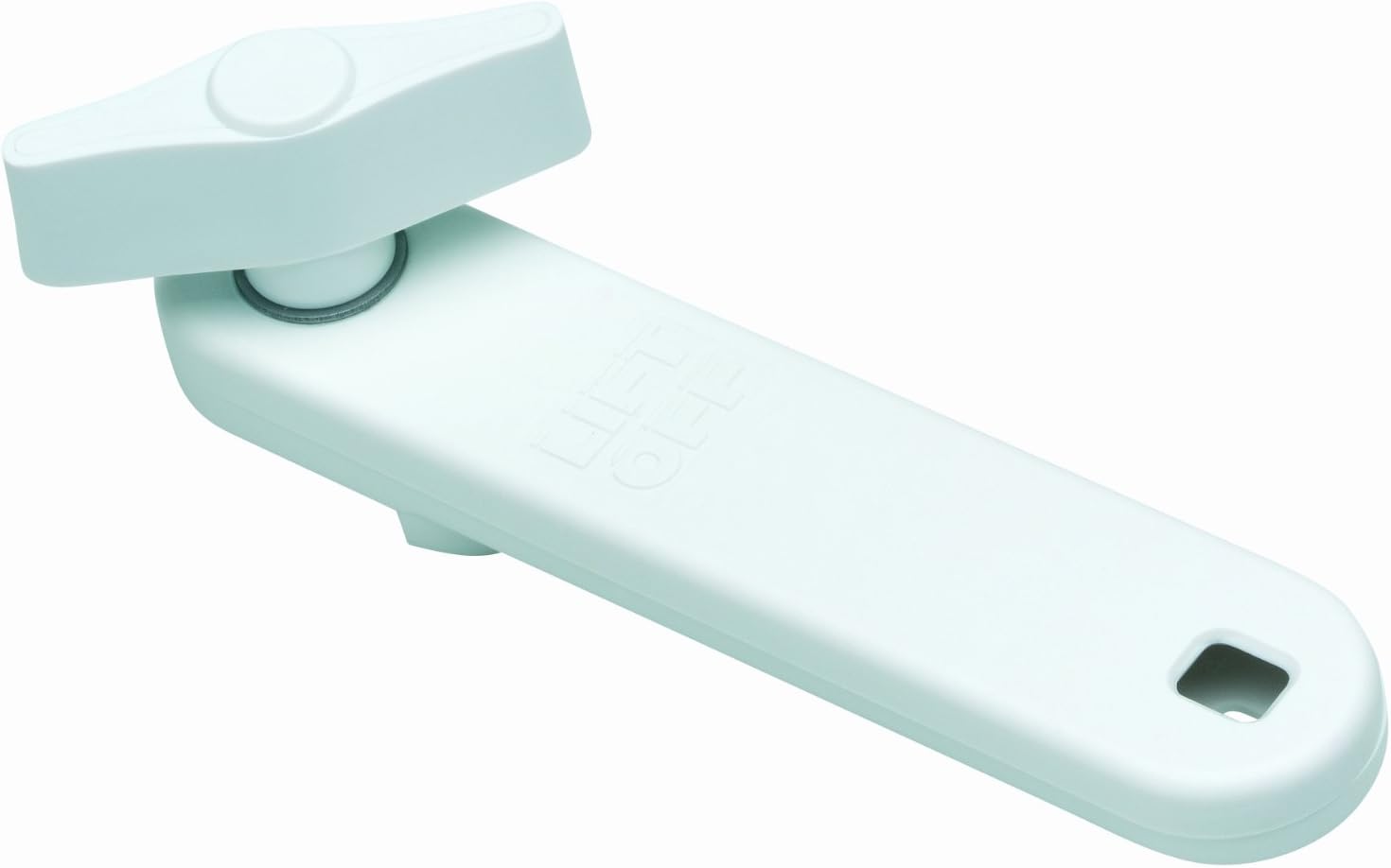 Culinare C10007 Lift Off Tin Opener | White | Plastic/Stainless Steel | Manual Can Opener | Side-Cutting/Clean Lid Removal/for Left or Right-Handed Users