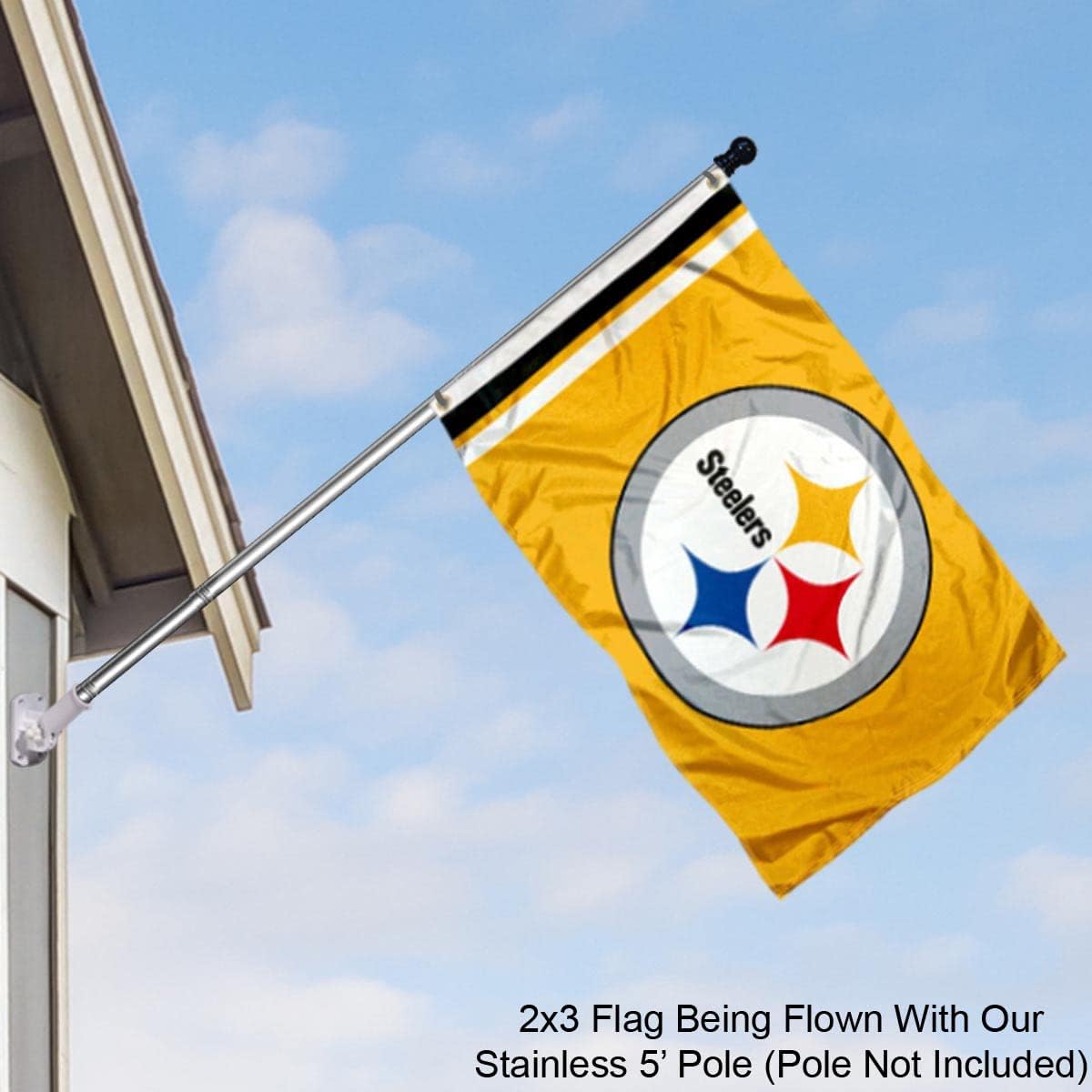 Pittsburgh Steelers 2x3 Feet Flag - Image 3