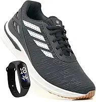 Tênis Masculino Para Caminhada Academia Esportivo Original + Relogio