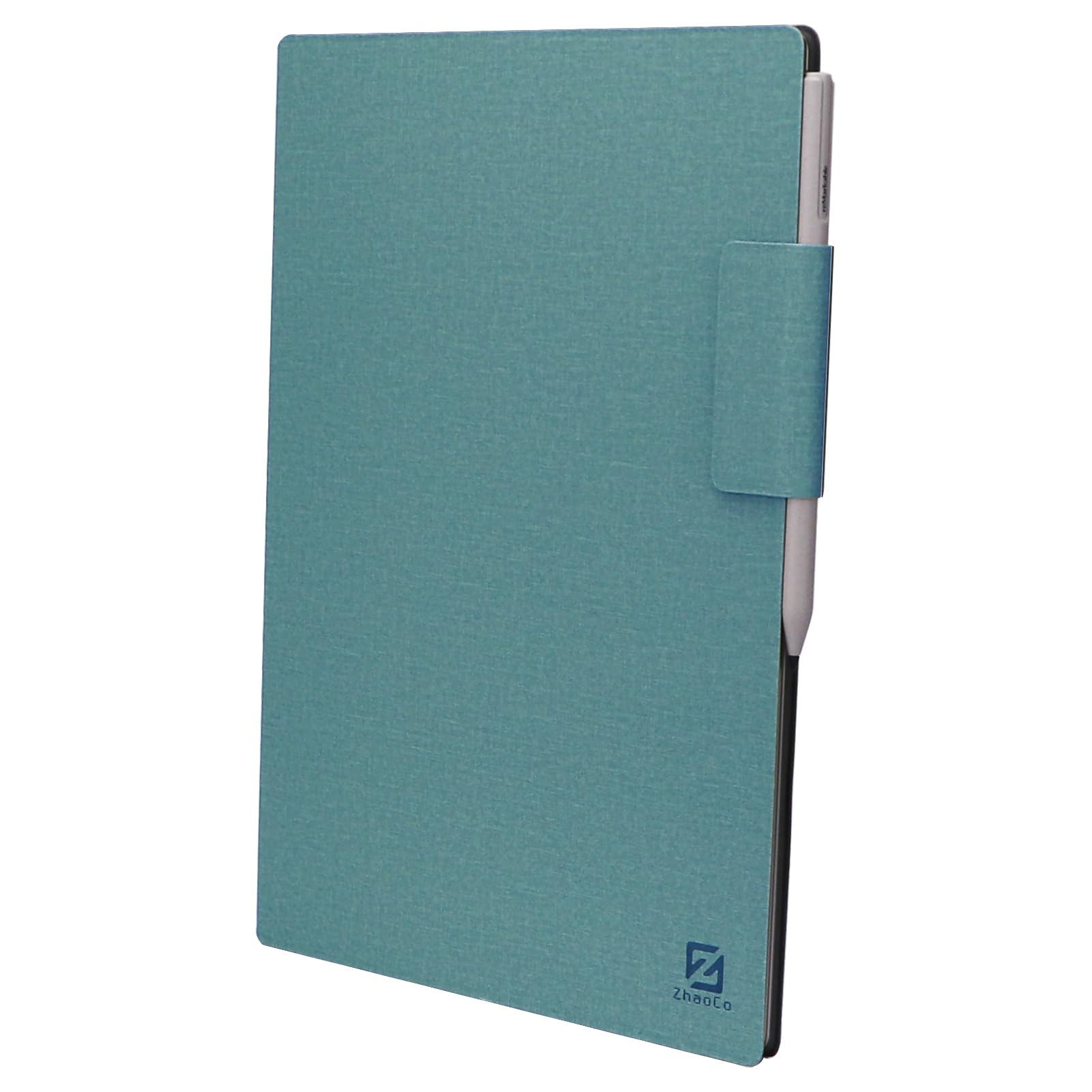 Case for reMarkable Paper Pro Tablet 11.8 inch 2024, PU Leather Slim Lightweight Book Folio Stand Protective Magnetic Cover - Sky Blue