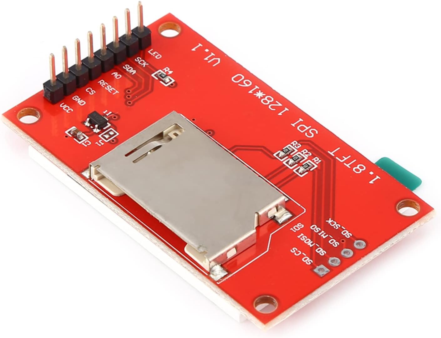1.8 inch SPI TFT LCD Display Module ST7735 128x160 51/AVR/STM32/ARM 8/16 bit