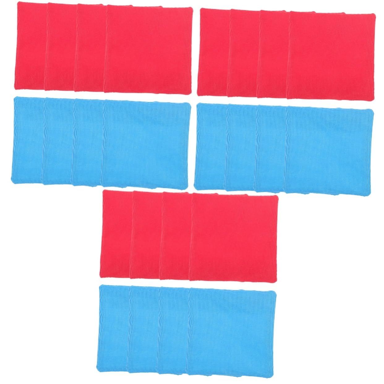 VANZACK 3sets 8pcs Lightweight Bean Bags for Outdoor Games Tossing for Parties and Teamwork Activities for Skill Development and Fun Engagement 8pcs*3