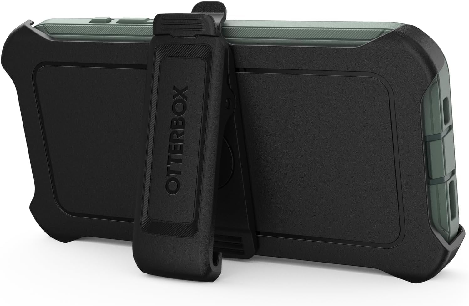 OtterBox iPhone 15 Pro (Only) - Defender Series Case - Forest Ranger (Green) - Screenless - Rugged & Durable - with Port Protection - Holster Clip Includes - Non-Retail Packaging