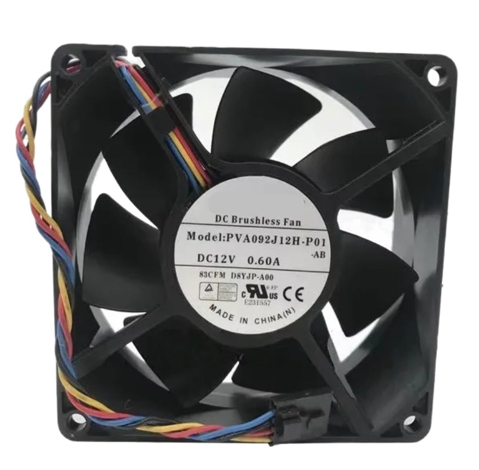 FSBNMNXPQ 9032 PVA092J12H-P01 DC12V 0.60A 9CM 4-wire fan