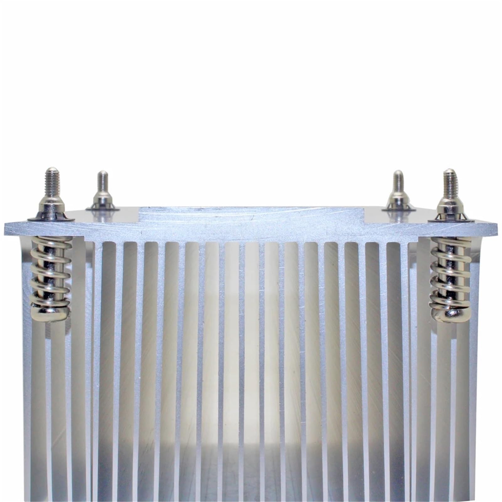Chłodnica procesora serwera 2U, aluminiowy radiator do komputera przemysłowego 1155 1156 1150 1151, chłodzenie pasywne