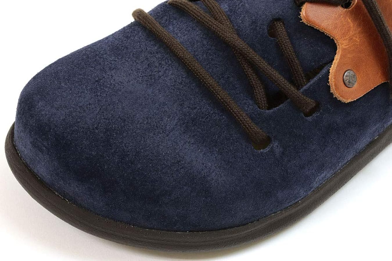 美品ビルケンシュトック モンタナ 28.5 ネイビー/コニャック 美品