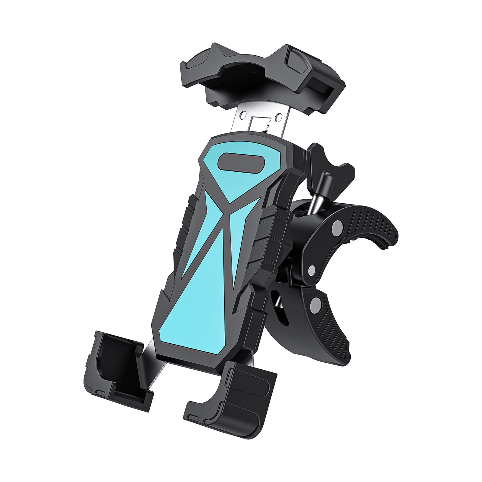 Support de téléphone pour guidon de moto - Pour la plupart des téléphones portables et GPS - Support pour smartphone