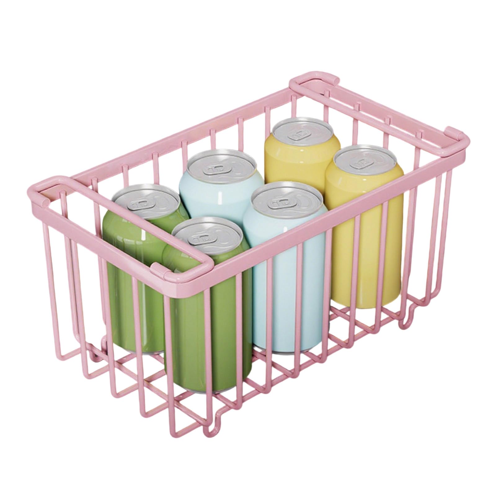 Xjdzineq Quick Assembly Freezer Storage Rack Metal Shelf Planner for Customizable Refrigerator Space Management Modifiable Freezer Planner