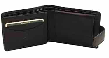 TEN×HOS WALLET BLACK Card Wallet Black Leather 10 Slots Compact Transparent