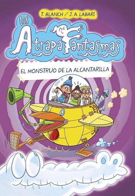 Portada de Los Atrapafantasmas 4: El Monstruo de la Alcantarilla