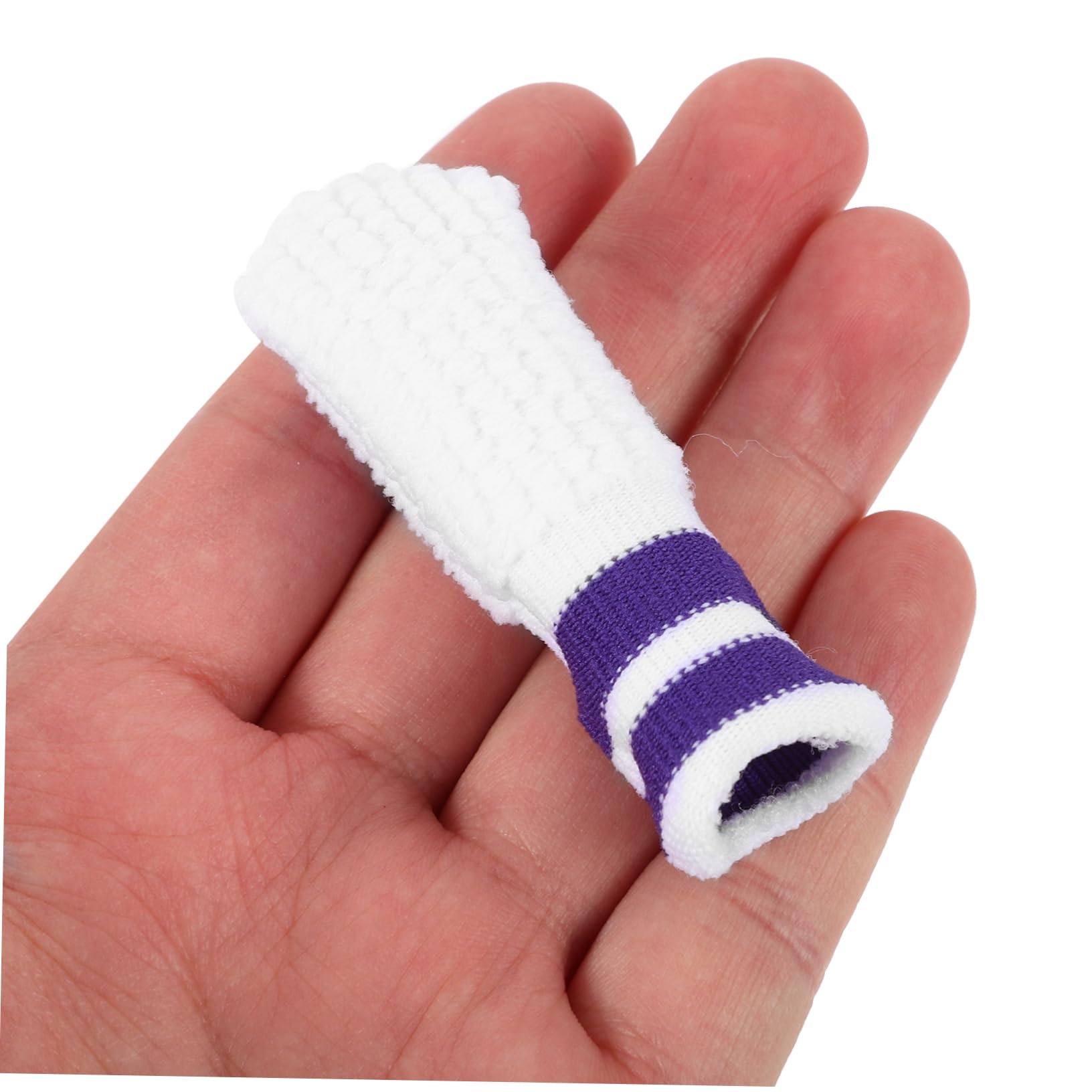 Mipcase Pz Culle per la pulizia degli animali domestici salviette detergenti maniche per le dita spazzolino da denti per dita di cane spazzolino da denti e pasta per gattini cura nylon