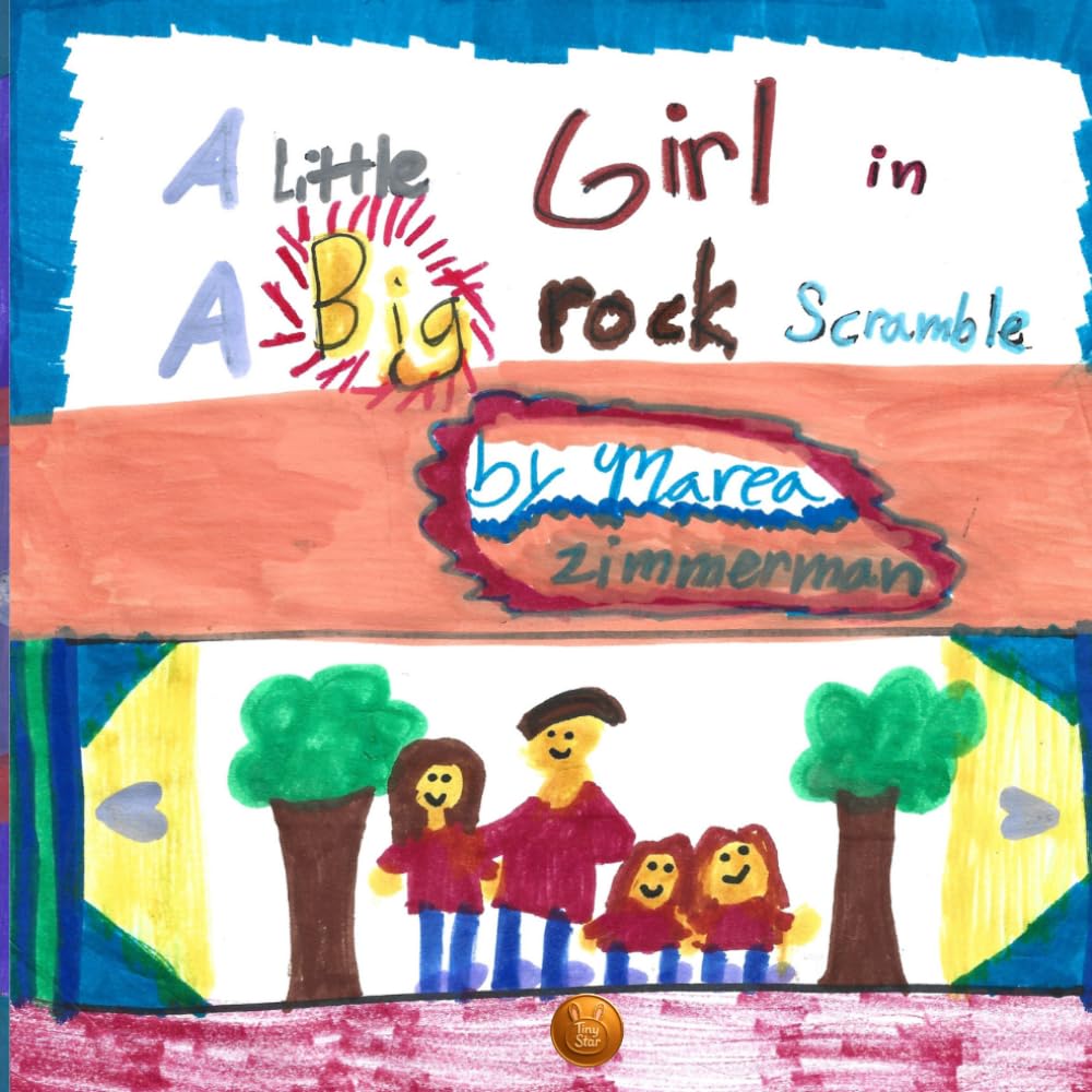 A Little Girl in a Big Rock Scramble