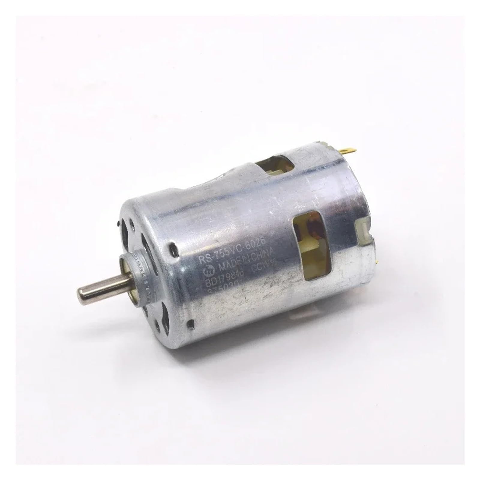 Moteur RS-755VC-6026 CC 12V-24V à grande vitesse 20600 TR/Min avec ventilateur intégré