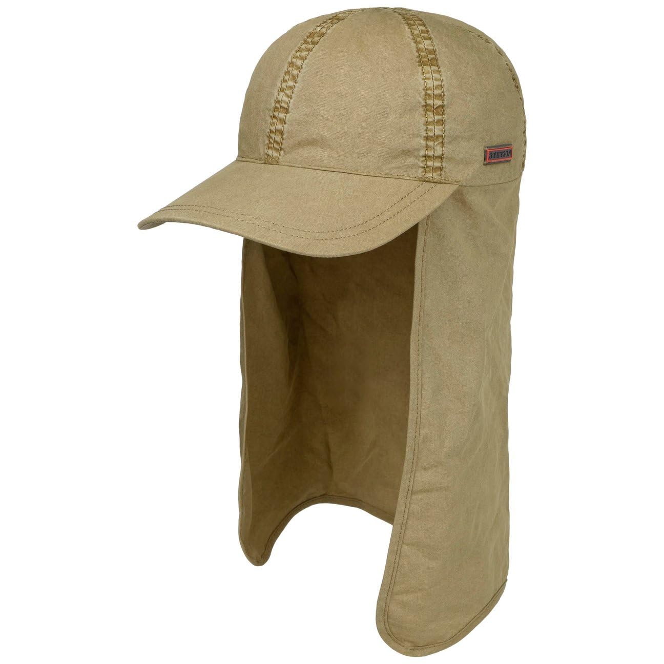 Stetson Czapka z Ochroną Szyi Clifty OutdoorKobiety/Mężczyźni - outdoor cap baseball daszkiem przeciwsloneczna daszkiem, podszewką, Zamknięte