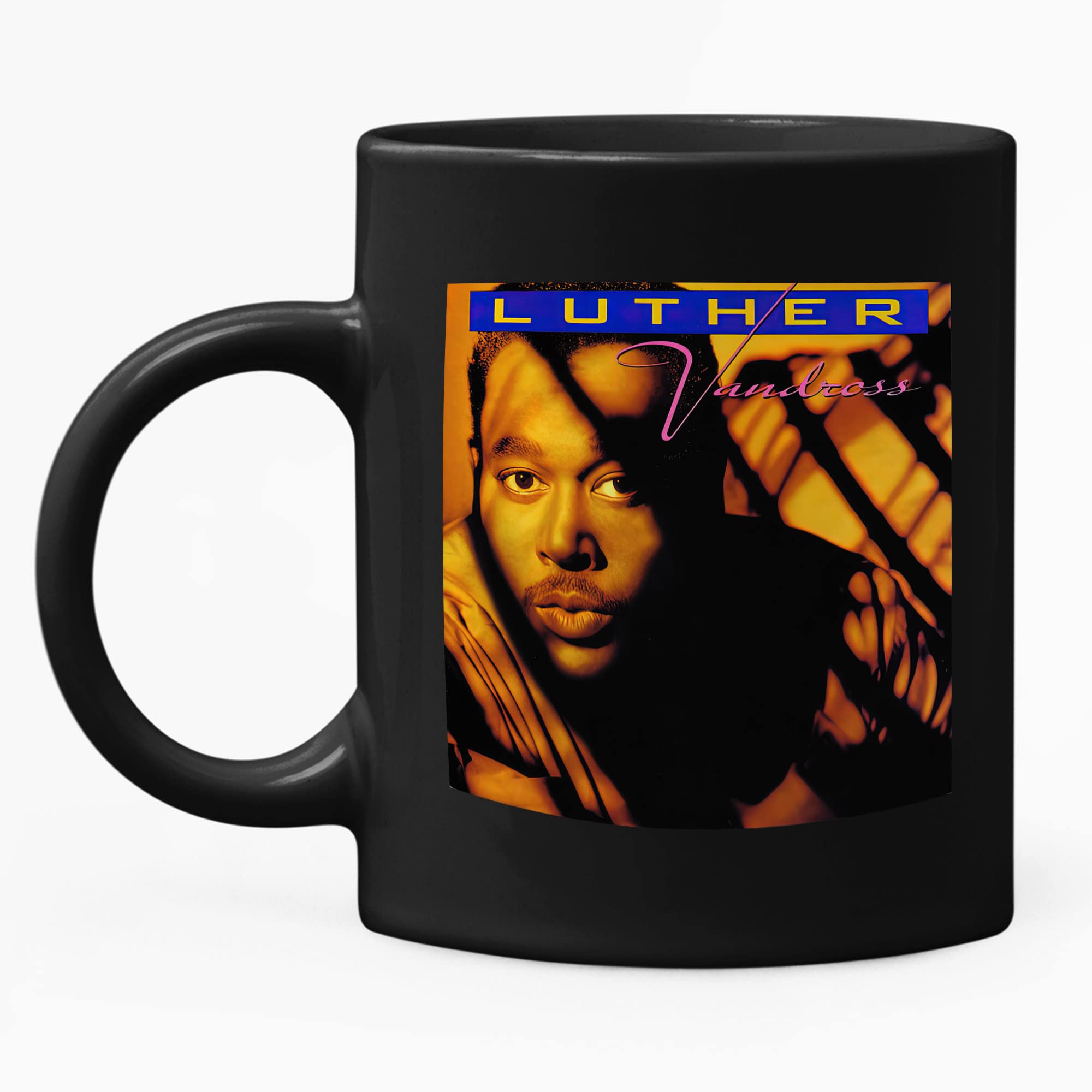 APSRA Design Album for Luther Vandross Mug 11 Oz