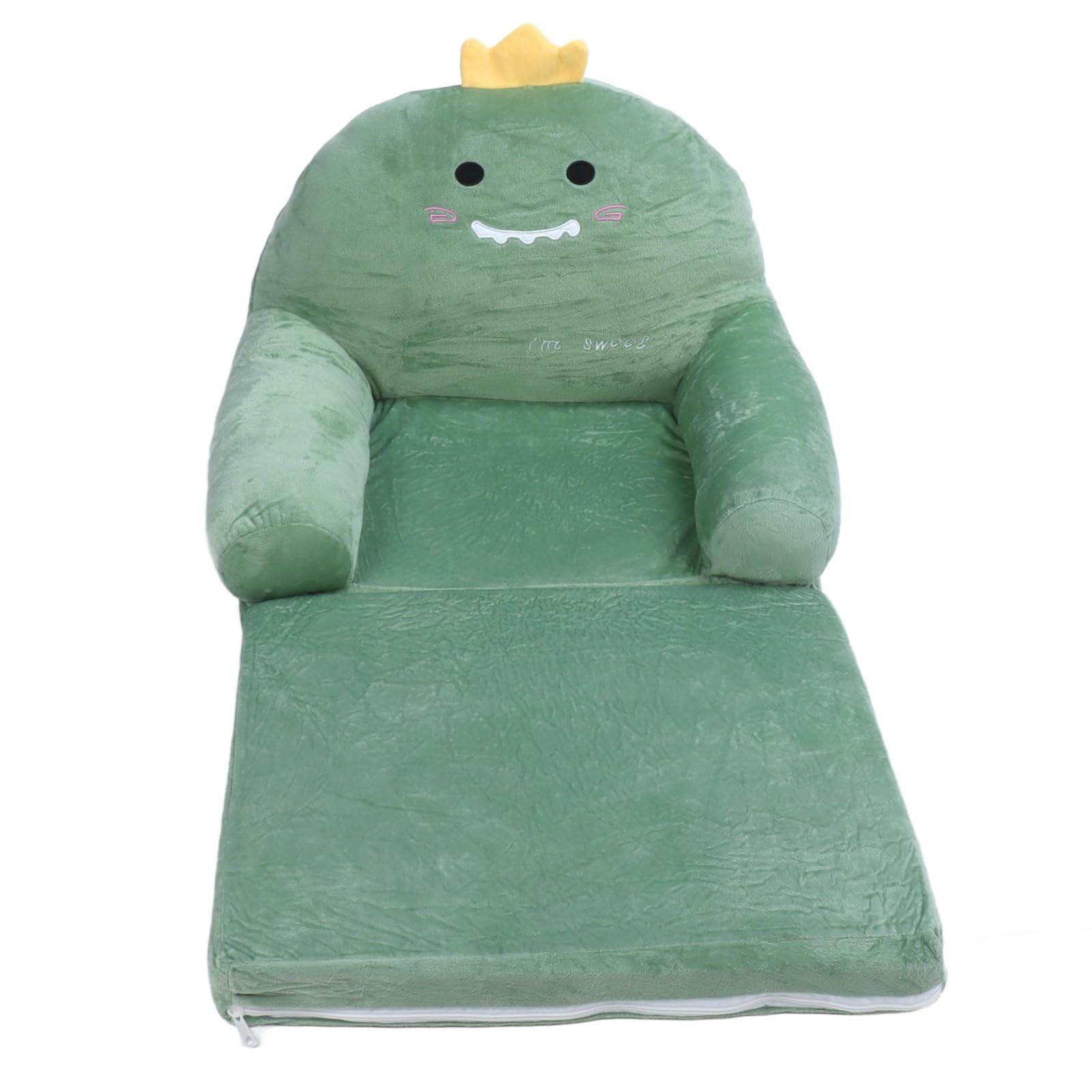 Składana Sofa Dziecięca Miękka Wygodna Sofa Dinozaur dla Małych Dzieci Dom, Materiał Gąbkowy (2 poziom)