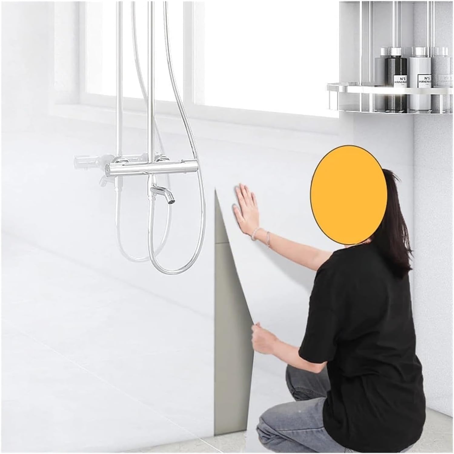 Kitchen Countertop Stickers, Stick Oil Proof Removable for Countertop(Yunduohui,40CMX2M)