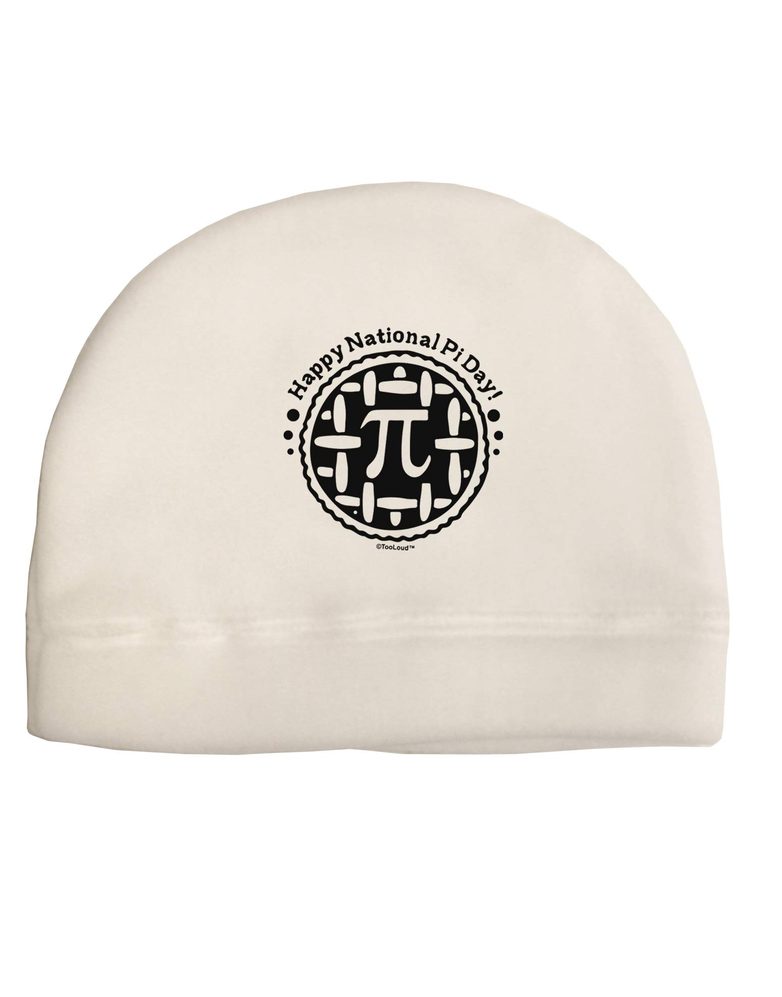 TOOLOUD Happy National Pi Day! Child Fleece Beanie Cap Hat White
