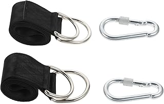 Outanaya 1 Set Swing Straps Swing Set Accessories Portable Hammock Swing Hanger Swing Hanging Ropes Web Swing Strap Swing Hanging Kit Nylon Ropes Hammock Strap Practical Swing Ropes Hook