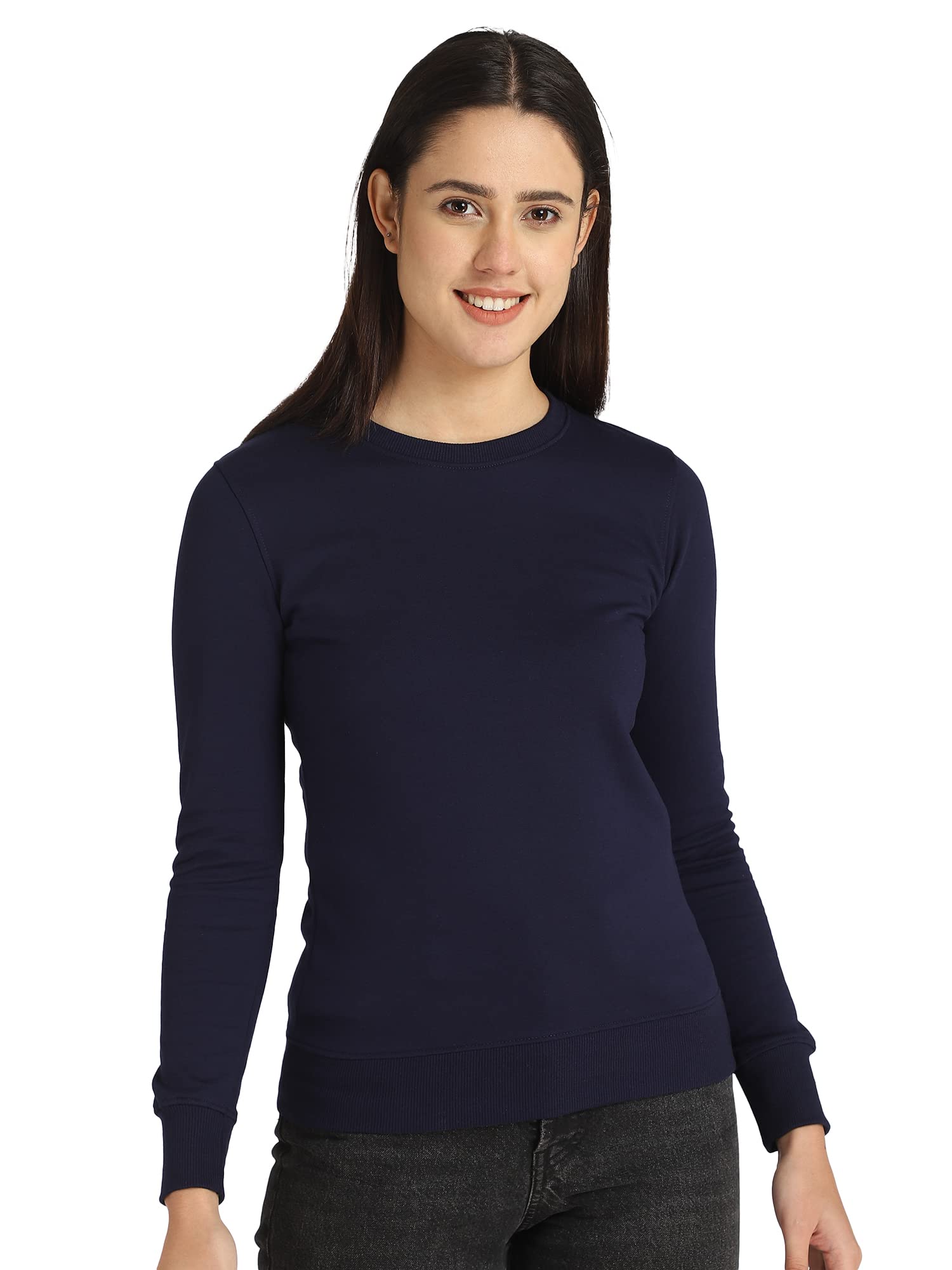 dyca By Bodycare Women Sweat Shirt Round Neck Full Sleeves-picture-35