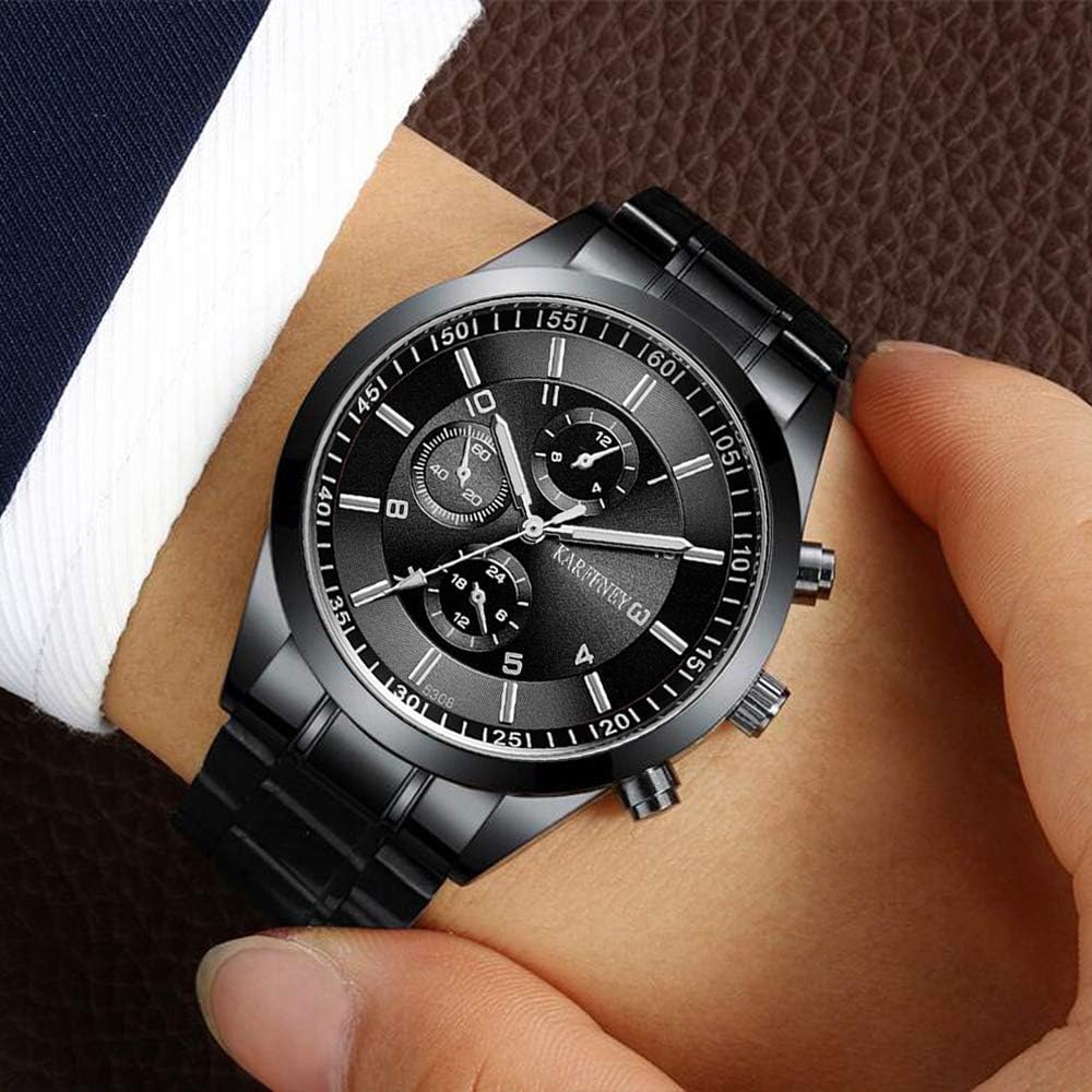 ZXG Chronograph Men's Watch (Black Colored Strap) : Amazon.in: Fashion