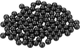 sourcing map 100pcs Ceramic Bearing Balls 1/8" 3.175mm, Si3N4 Silicon Nitride, G10 Precision Ceramic Balls