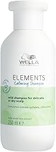 Wella Professionals ELEMENTS CALMING Shampoo ohne Silikone – milde Haarpflege für empfindliche Kopfhaut – mit weißem Tee und Provitamin B5 – beruhigend und regenerierend