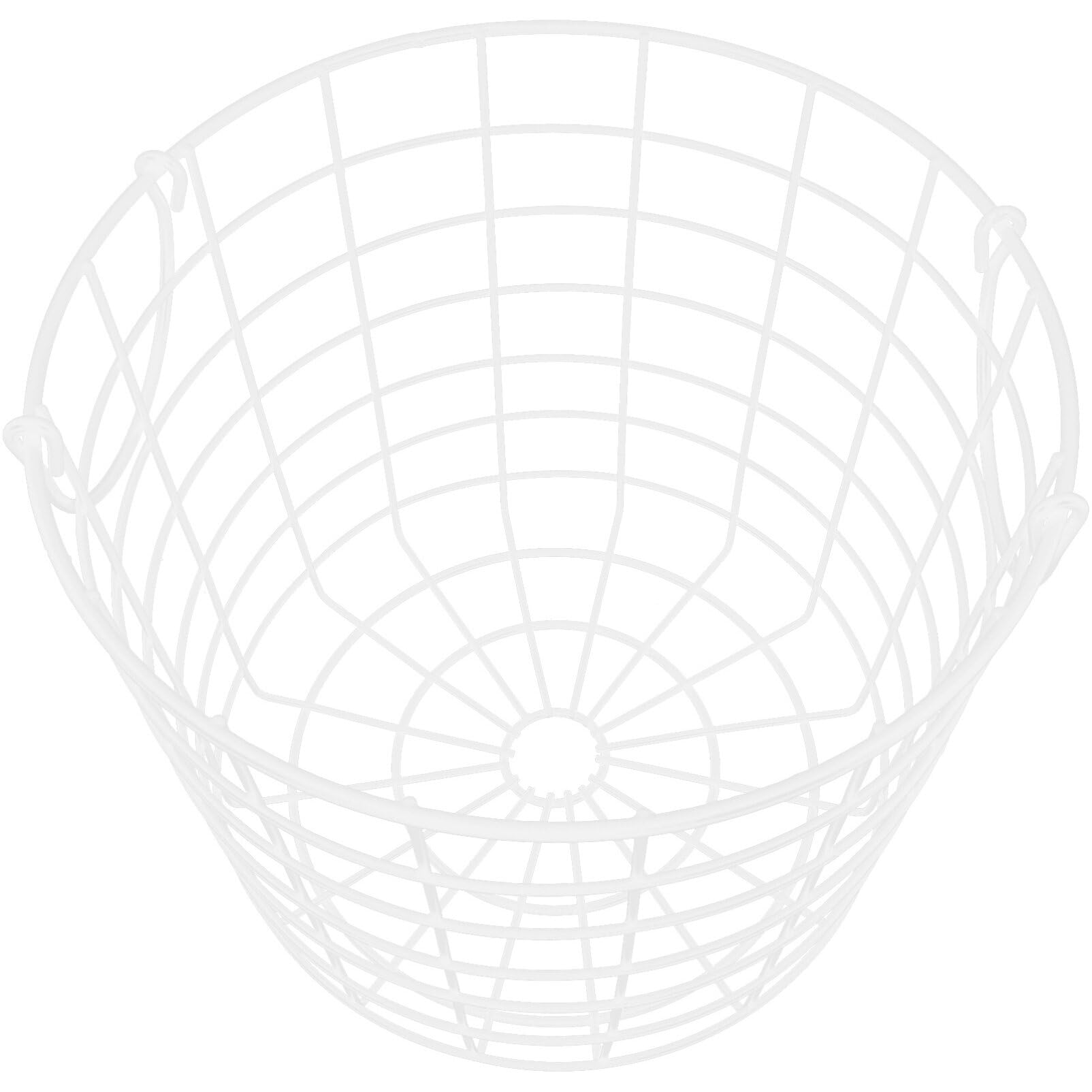 Panier d'épicerie en métal et poubelle en fer polyvalente pour tri et stockage