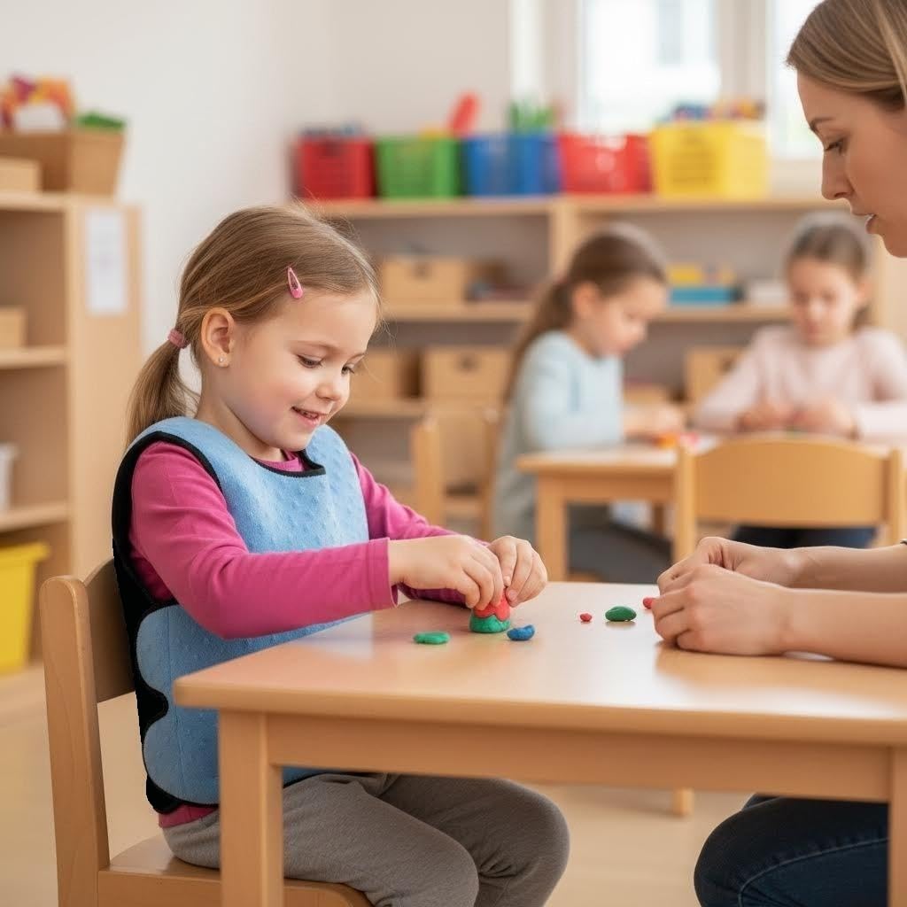 Gewichtsweste für Kinder,Gewichtsweste,Sensorische Kleidung für Autismus,Weste für Jungen und Mädchen,für Kinder im Alter von 2 bis 14 Jahren,ABR, ADHS,SPD,Behandlungsstörungen