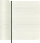 Moleskine Notebook, Extra Large, Ruled, Myrtle Green, Soft Cover (7.5 x 9.75)