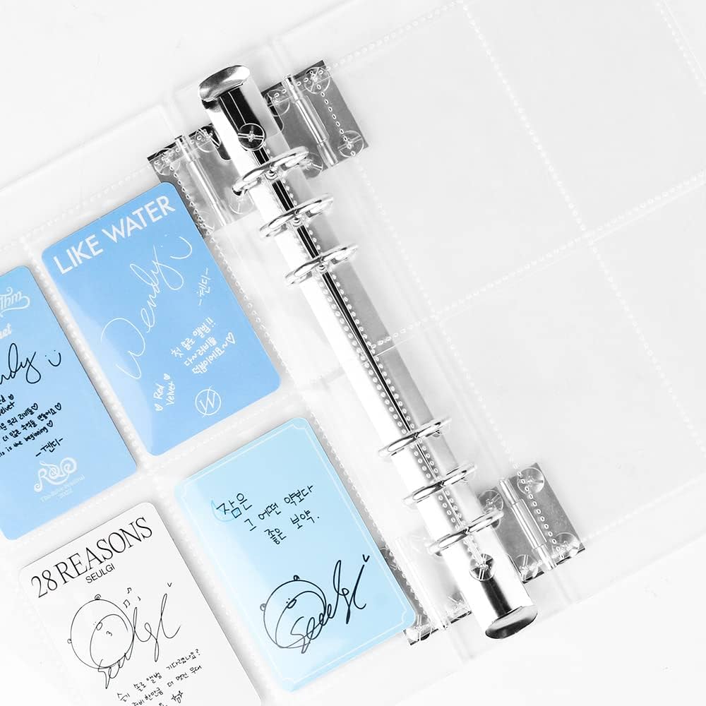 Amazon | Baskiss アクリル製 カタログバインダー A5 6穴 K-POP