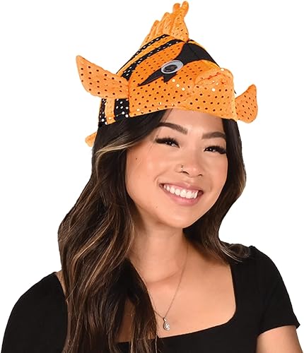 Miniatura 2 de Luau Fish Sombreros colores asstd Accesorio de fiesta 1 unidad 1Pkg