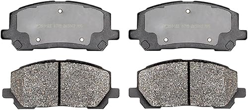 ACDelco Gold 17D884M Juego de pastillas de freno de disco delantero semimetálico