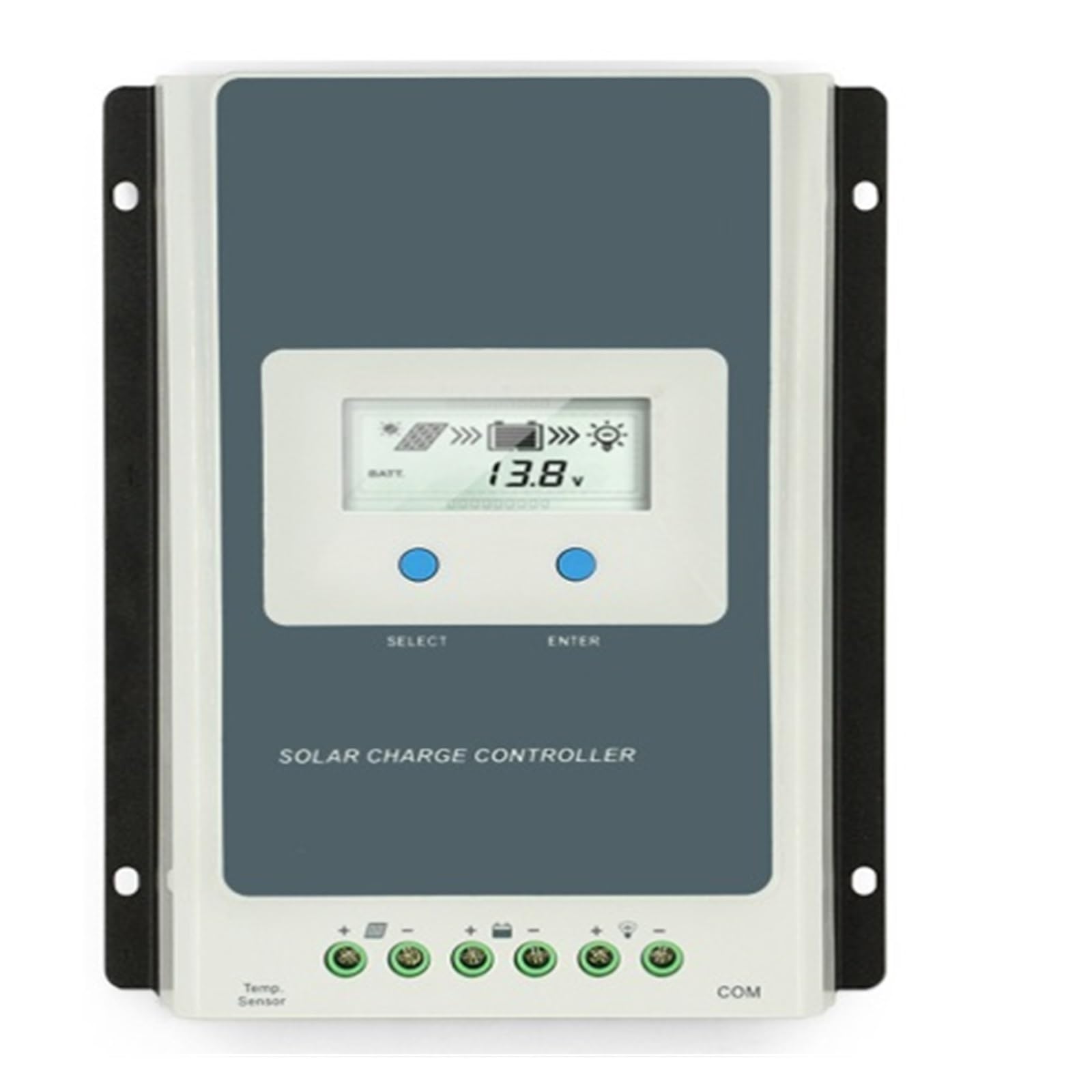 Solar Controller, MPPT Solar Charge Controller DC System PV Panel Regulator with Battery Protection(2206AN-20A)