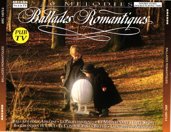 Ballades Romantiques 30 mélodies [Audio CD]