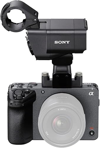 Miniatura 2 de Sony Cámara de cine digital FX30 con unidad de mango XLR (ILME-FX30) + monitor 4K + 2 tarjetas SF-G Tough de 64 GB + Pro Mic + bolsa + 3 baterías