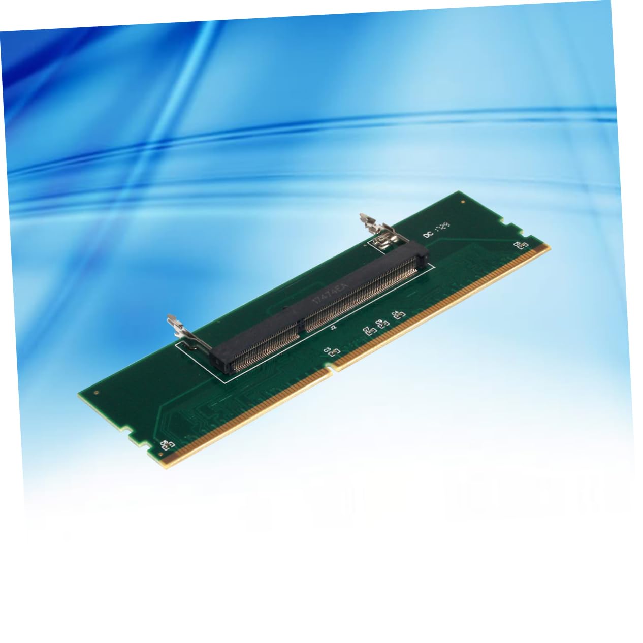 TEHAUX 1pc Laptop to Desktop Memory Adapter to Pin Connector Supports Frequency So PCB Design Compliant Specifications Memory Transfer Card